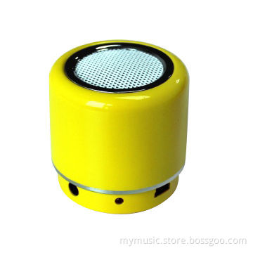 Color ABS case Bluetooth wireless speaker with small body 400mAh battery